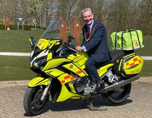 Freemasons buy £25,000 vehicles for volunteer blood bikers