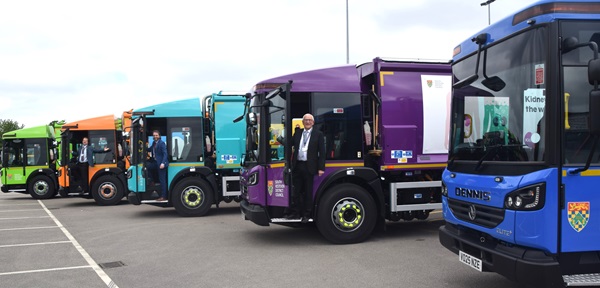 New bin lorries to carry vital messages