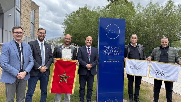 Lincoln College Group gives Moroccan visitors a taste of UK aeronautical training