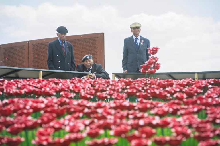 WWII veterans remember fallen Commonwealth comrades at International Bomber Command Centre