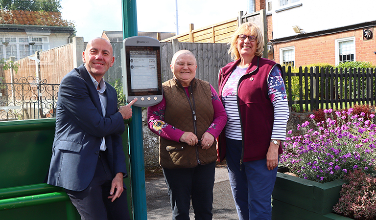 Smart bus displays start popping up across North Lincolnshire