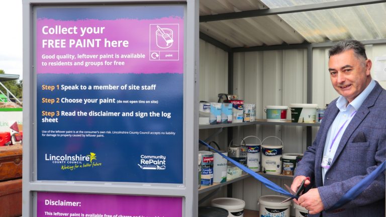 Free paint store opens in Tattershall