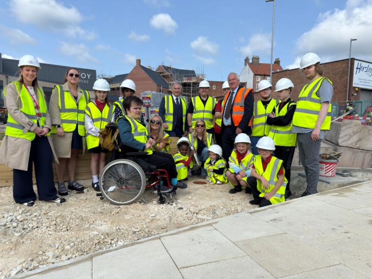 Time capsule buried at new cinema site