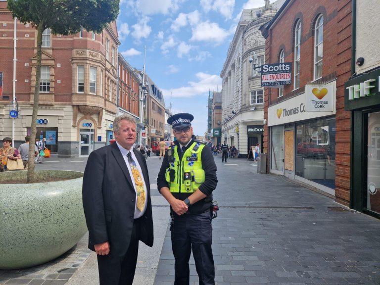 Anti-social behaviour drops as Grimsby adds colour and cameras