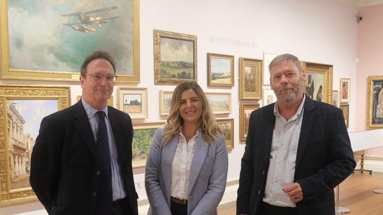 Usher Gallery opens refreshed spaces with local art focus
