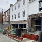 External frontage facing Market Place