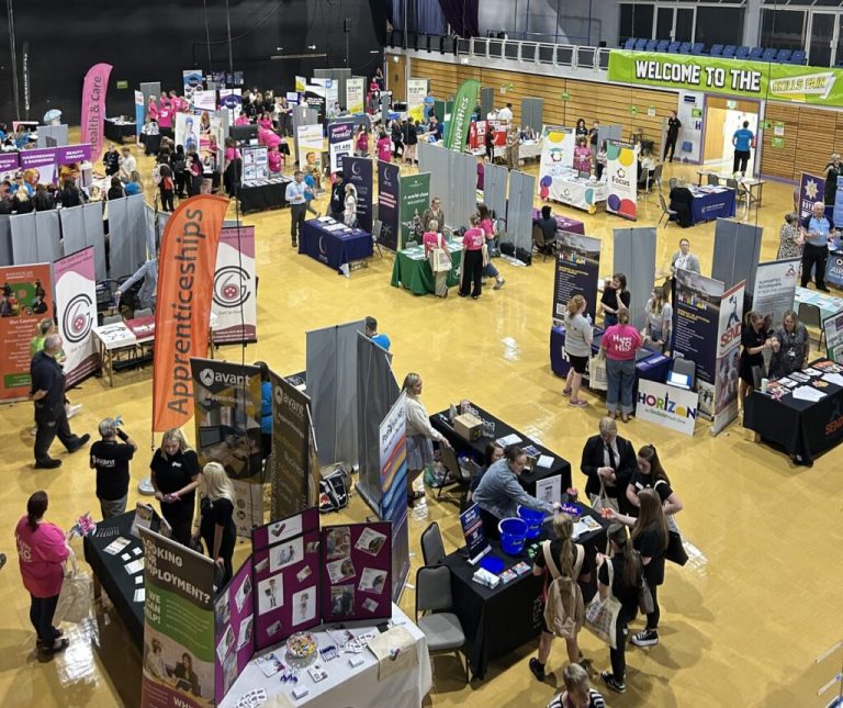 Skills fair helps young people discover future career paths in Grimsby