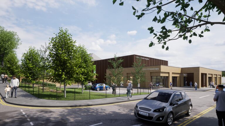 Work underway on new £26.5m Endoscopy Unit at Lincoln County Hospital