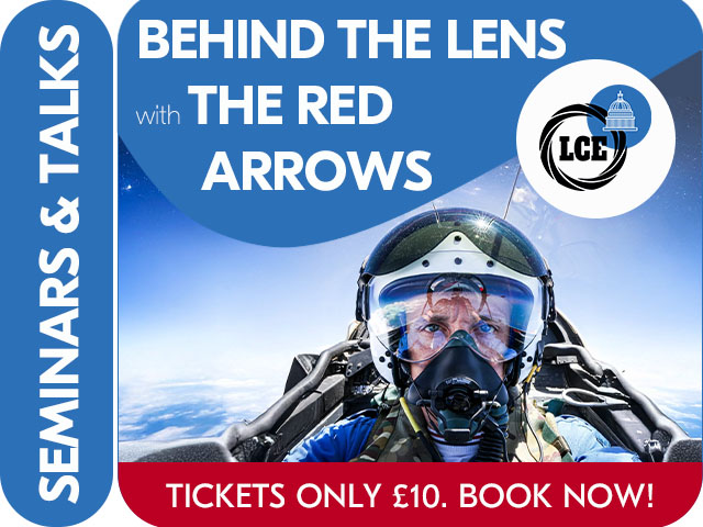 Event with RAF photographer to go behind the lens of the Red Arrows