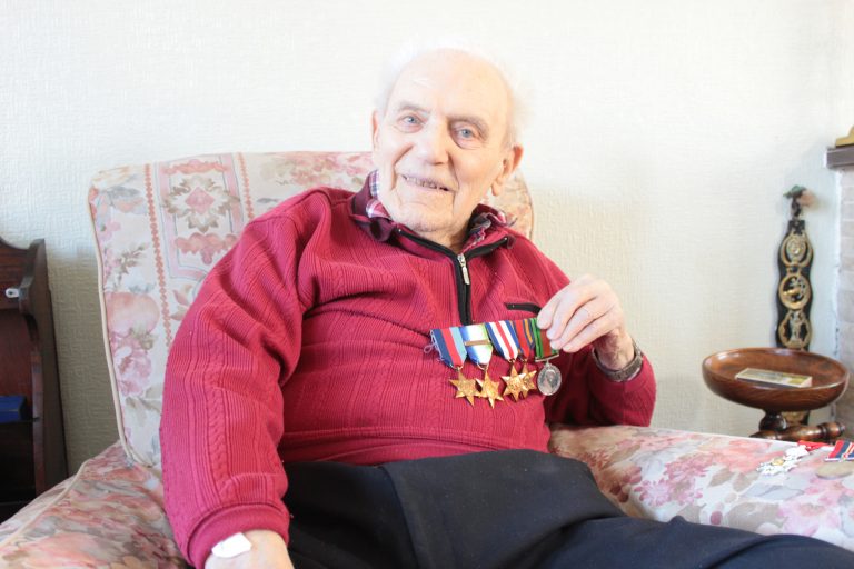 Royal Navy veteran’s memories captured as part of local Victory over Japan commemorations