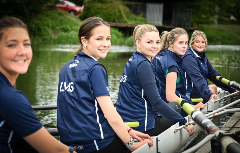 Lincoln Minster School makes waves with British Rowing
