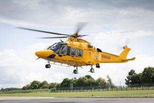 PM shows support to Lincs & Notts Air Ambulance as Air Ambulance Week takes off across UK