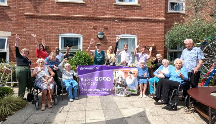 Tallington Lodge Care Home achieves ‘Good’ CQC rating in all areas