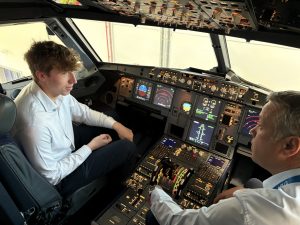 ASI student Will flying high with Jet2FlightPath programme