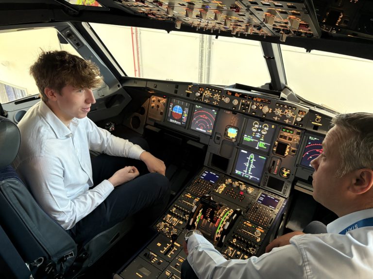 ASI student Will flying high with Jet2FlightPath programme