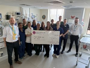 Mum’s half marathon charity fundraiser to thank hospital for son’s care