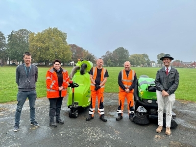 £64,000 investment made in eco-friendly street cleaning machines for Boston