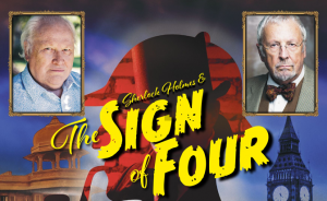 Doctor Who & The Archers stars step on the Plowright Theatre stage in Sherlock Holmes & The Sign of Four