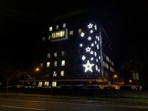 Switch-on set for Lincolnshire hospitals Christmas stars