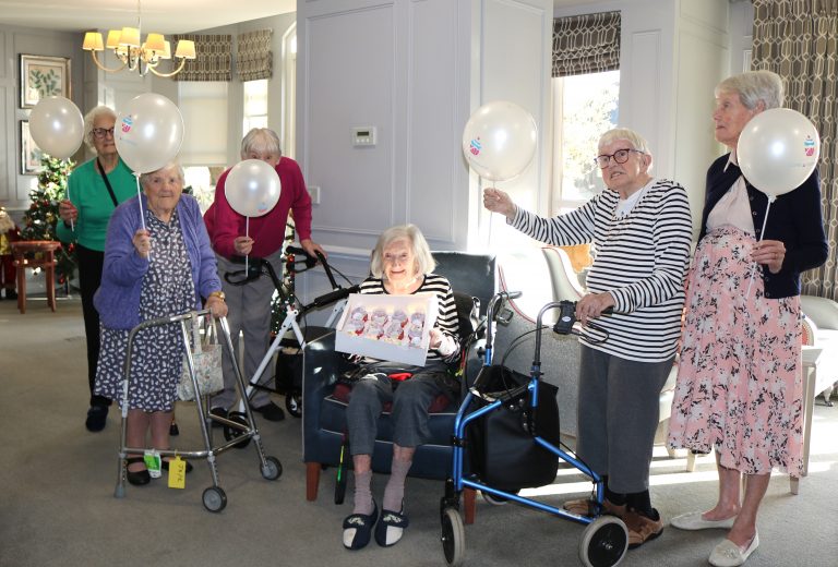 Tallington Lodge Care Home bakes up support for Cakes 4 Kindness