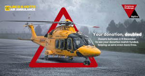 Double your donation to Lincs & Notts Air Ambulance in The Big Give Christmas Challenge 2025