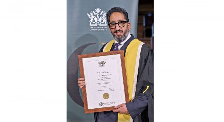 O’Brien’s Opticians owner awarded major honour in the practice of Optometry